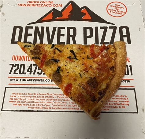 Denver pizza co - You can get your pizza to go with curbside pickup from Corner House Pizza |Pasta| Bar. Grab something tasty on your way home. Pay by credit card to make the checkout process easier. (720) 413-2085. 100 Knox Ct. Denver, CO 80219. Get Directions. 11:00 AM-9:00 PM. Full Hours. 